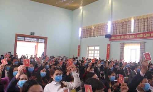 Đại hội Đảng bộ xã Quảng Minh (Việt Yên, Bắc Giang) lần thứ XXIV, nhiệm kỳ 2020-2025